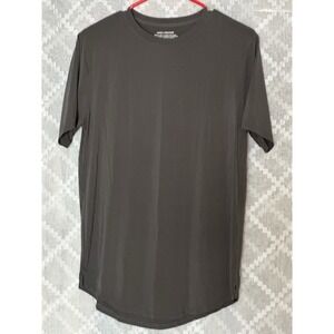 Jack Archer‎ Performance Drop Cut Athletic Shirt Mens Small Gray Gym Training